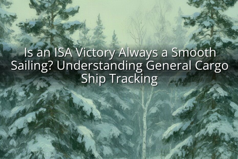 Is an ISA Victory Always a Smooth Sailing? Understanding General Cargo Ship Tracking