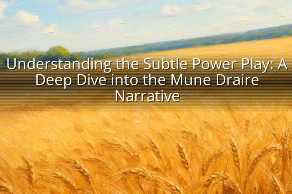 Understanding the Subtle Power Play: A Deep Dive into the Mune Draire Narrative