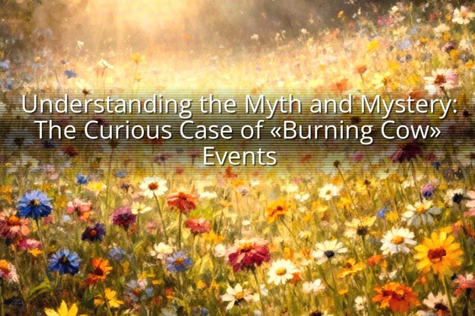 Understanding the Myth and Mystery: The Curious Case of «Burning Cow» Events