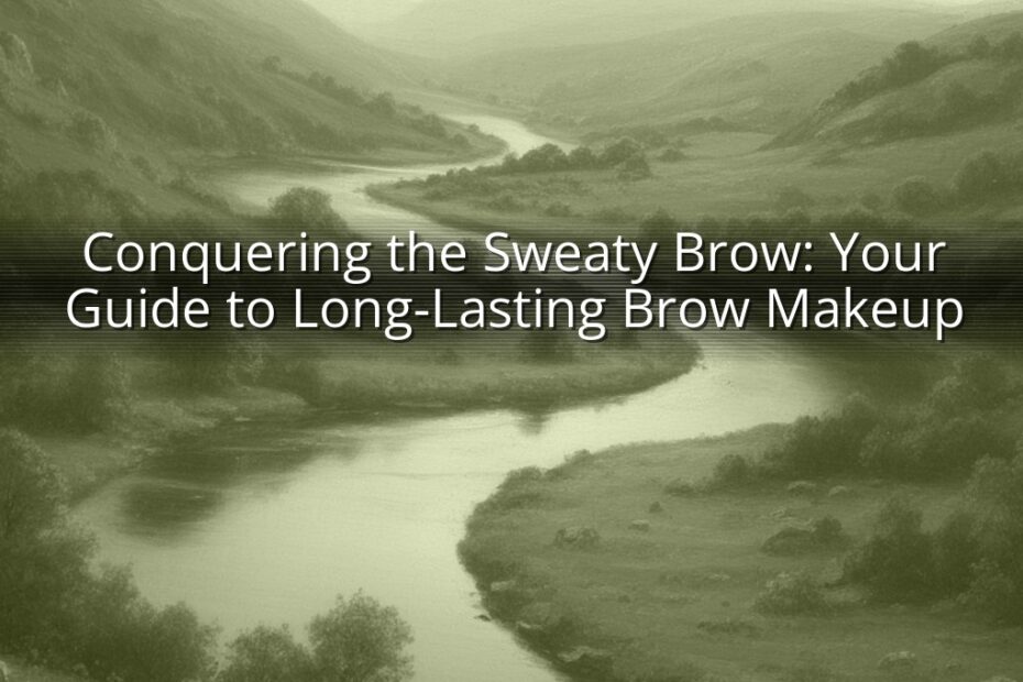 Conquering the Sweaty Brow: Your Guide to Long-Lasting Brow Makeup