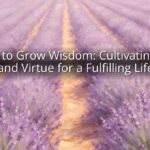 How to Grow Wisdom: Cultivating Wit and Virtue for a Fulfilling Life