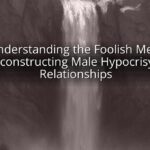 Understanding the Foolish Men: Deconstructing Male Hypocrisy in Relationships