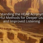 Understanding the HEAR Acronym: Two Powerful Methods for Deeper Learning and Improved Listening