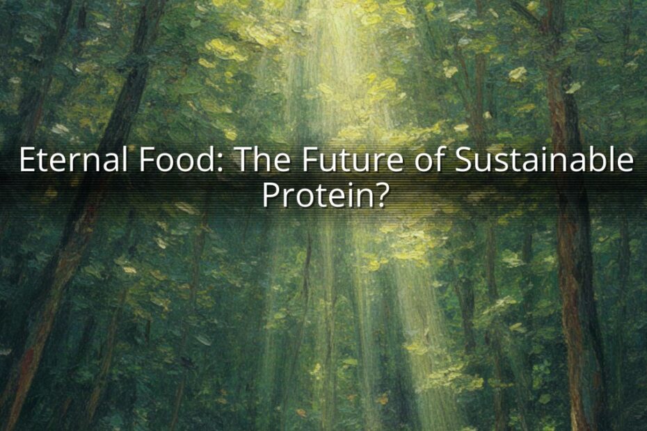 Eternal Food: The Future of Sustainable Protein?