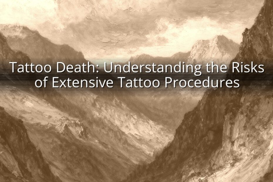 Tattoo Death: Understanding the Risks of Extensive Tattoo Procedures