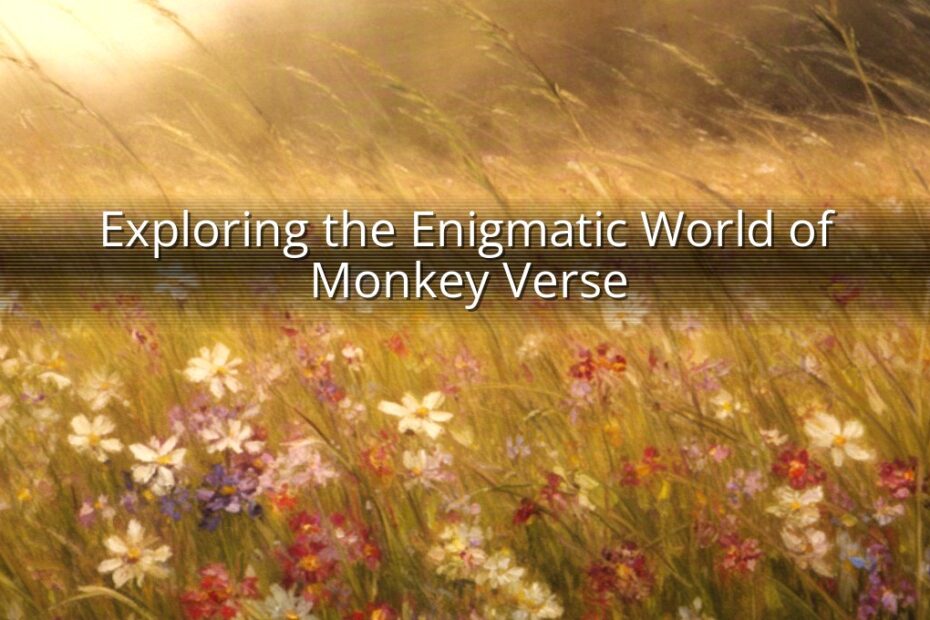 Exploring the Enigmatic World of Monkey Verse