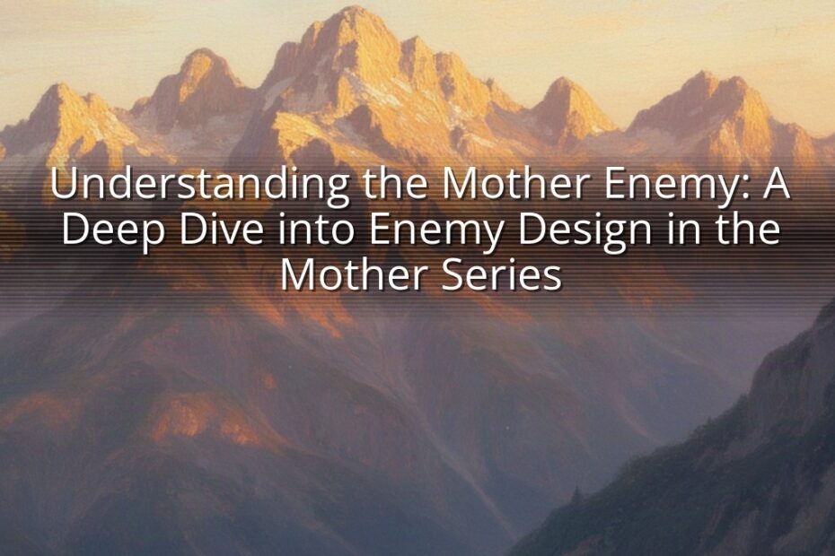 Understanding the Mother Enemy: A Deep Dive into Enemy Design in the Mother Series