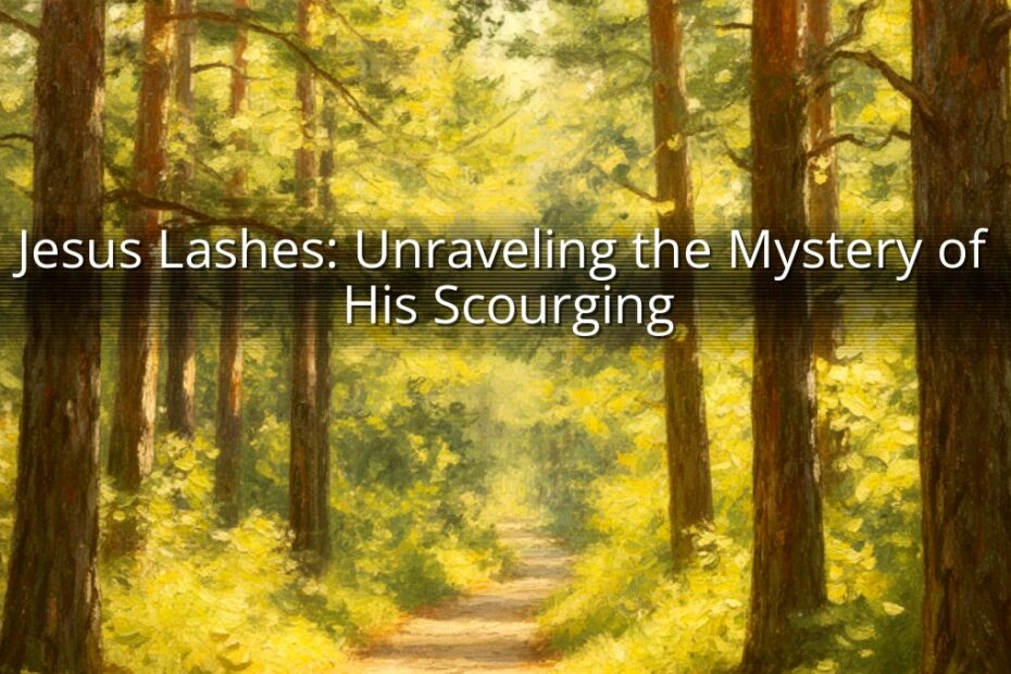 Jesus Lashes: Unraveling the Mystery of His Scourging