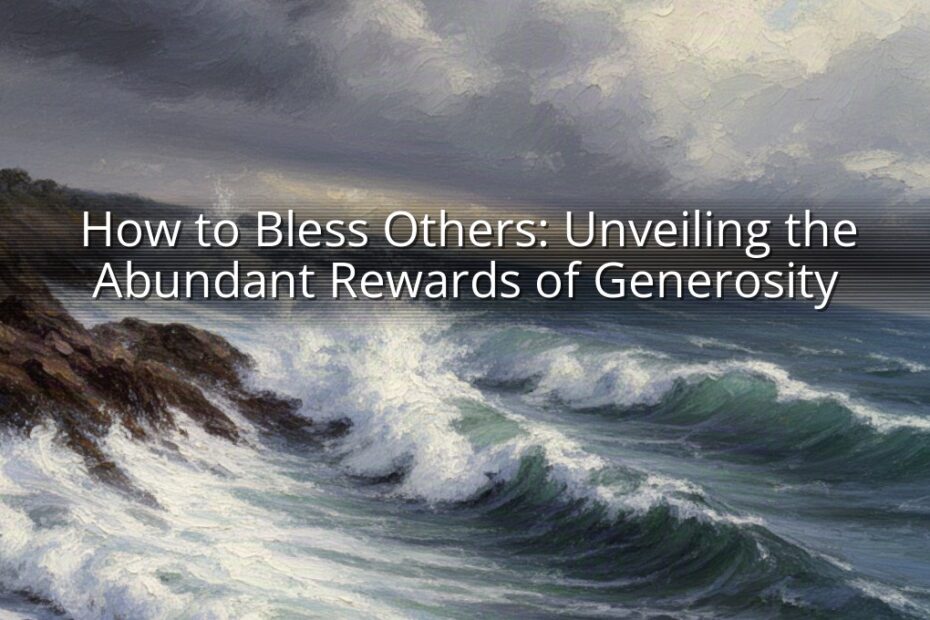 How to Bless Others: Unveiling the Abundant Rewards of Generosity