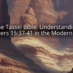 The Tassel Bible: Understanding Numbers 15:37-41 in the Modern World