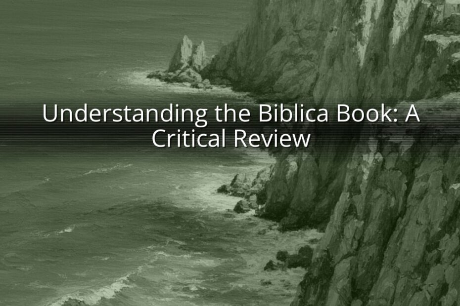 Understanding the Biblica Book: A Critical Review