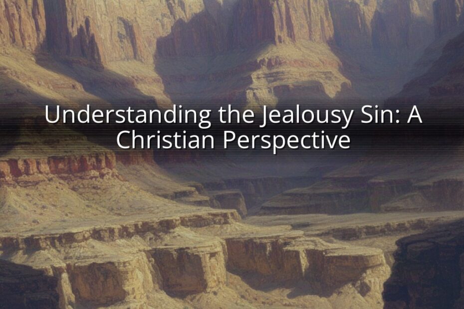 Understanding the Jealousy Sin: A Christian Perspective
