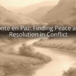 Ponte en Paz: Finding Peace and Resolution in Conflict