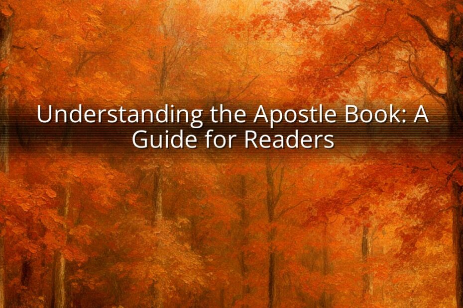 Understanding the Apostle Book: A Guide for Readers