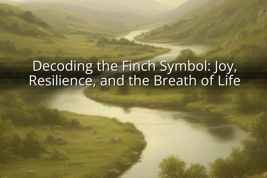 Decoding the Finch Symbol: Joy, Resilience, and the Breath of Life