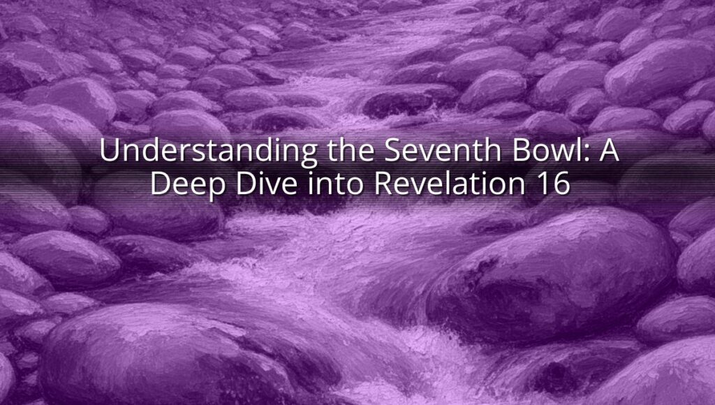Understanding the Seventh Bowl: A Deep Dive into Revelation 16