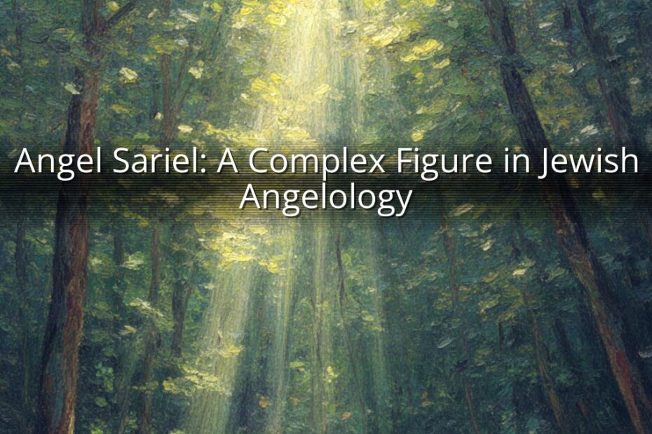 Angel Sariel: A Complex Figure in Jewish Angelology