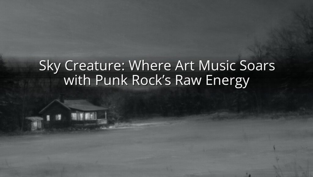Sky Creature: Where Art Music Soars with Punk Rock’s Raw Energy