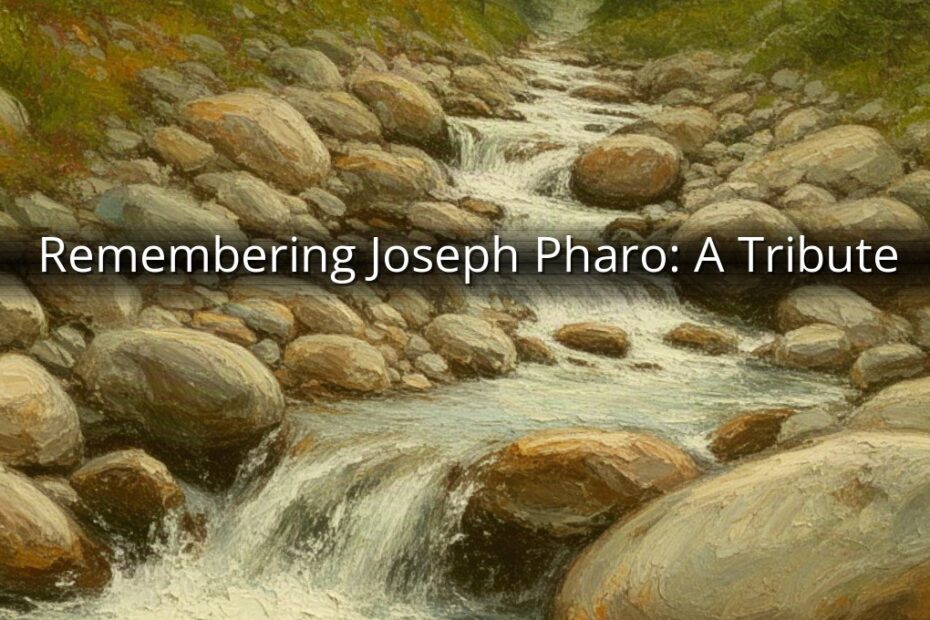 Remembering Joseph Pharo: A Tribute