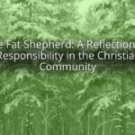 The Fat Shepherd: A Reflection on Responsibility in the Christian Community
