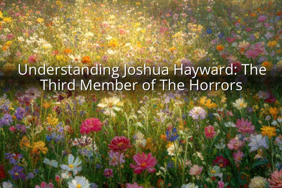 Understanding Joshua Hayward: The Third Member of The Horrors