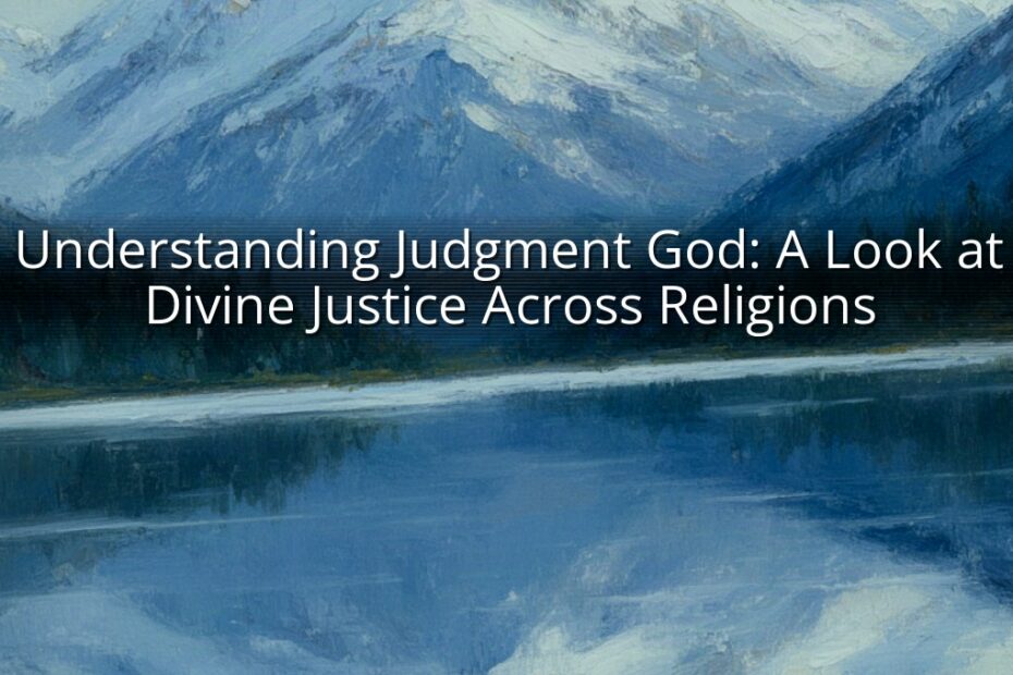 Understanding Judgment God: A Look at Divine Justice Across Religions