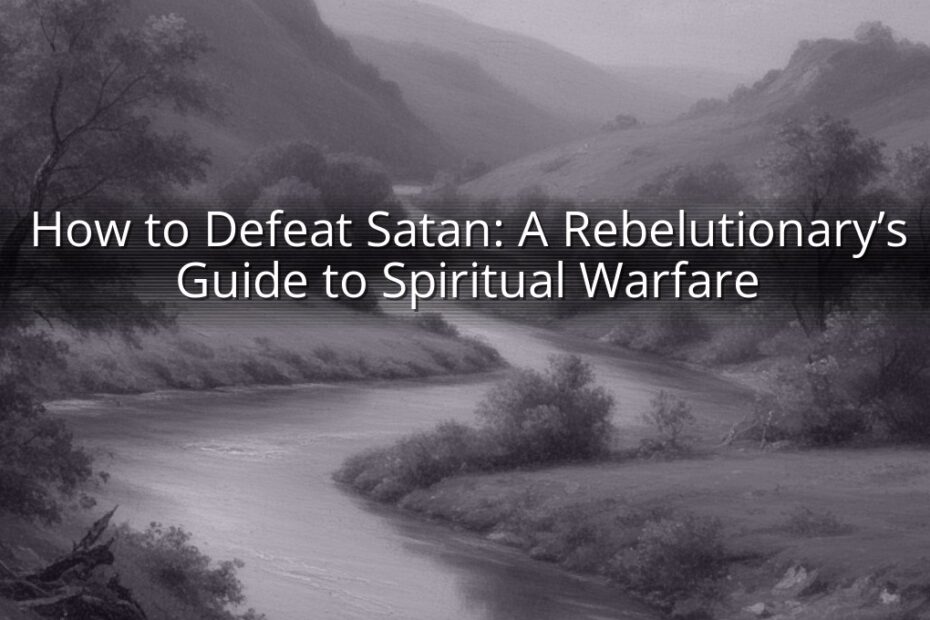 How to Defeat Satan: A Rebelutionary’s Guide to Spiritual Warfare
