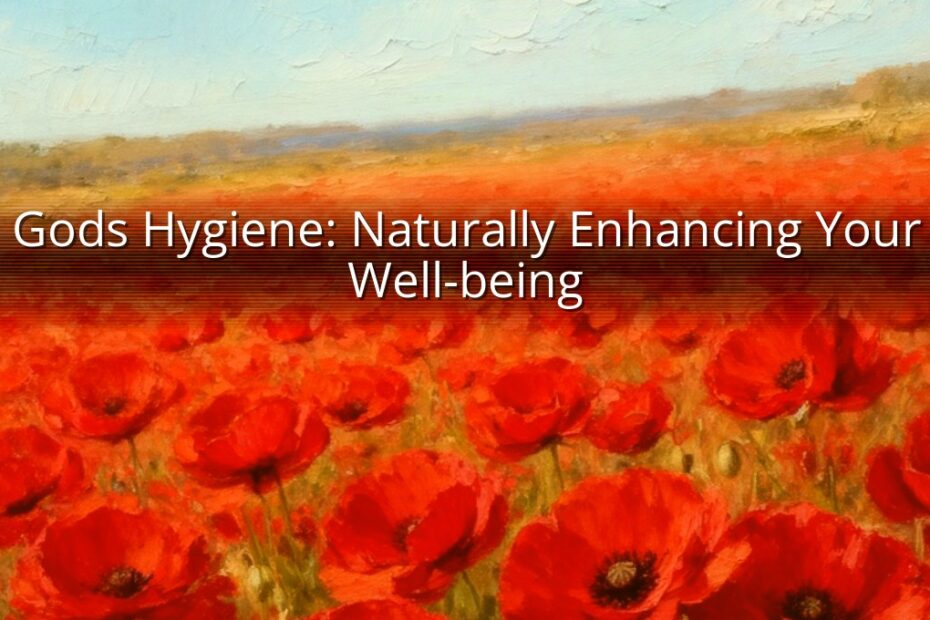 Gods Hygiene: Naturally Enhancing Your Well-being