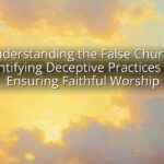 Understanding the False Church: Identifying Deceptive Practices and Ensuring Faithful Worship Understanding the False Church: Identifying Deceptive Practices and Ensuring Faithful Worship