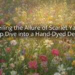 Unveiling the Allure of Scarlet Yarn: A Deep Dive into a Hand-Dyed Delight Unveiling the Allure of Scarlet Yarn: A Deep Dive into a Hand-Dyed Delight