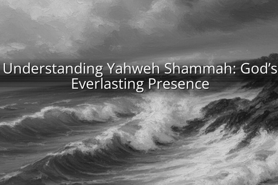 Understanding Yahweh Shammah: God’s Everlasting Presence