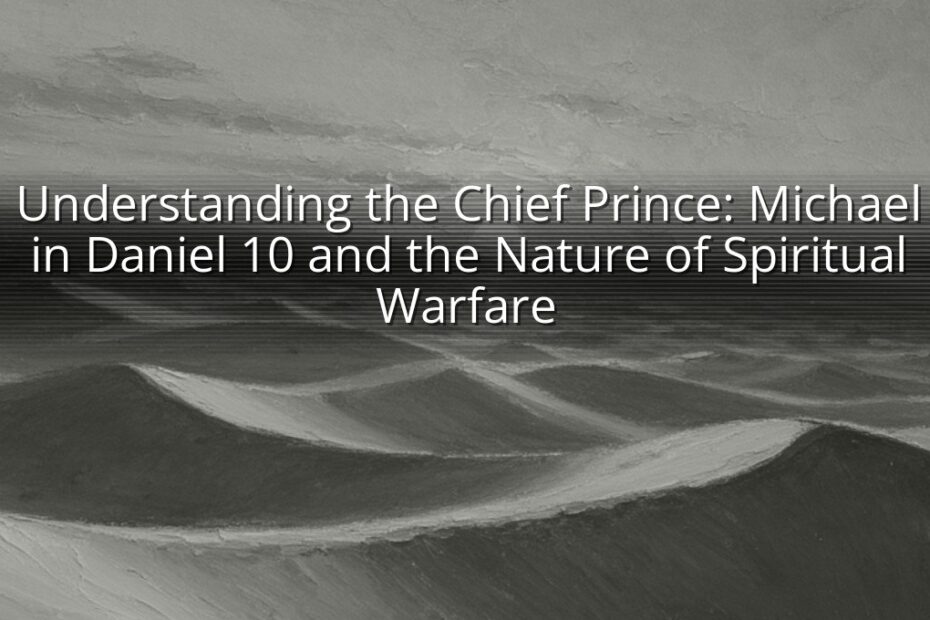 Understanding the Chief Prince: Michael in Daniel 10 and the Nature of Spiritual Warfare