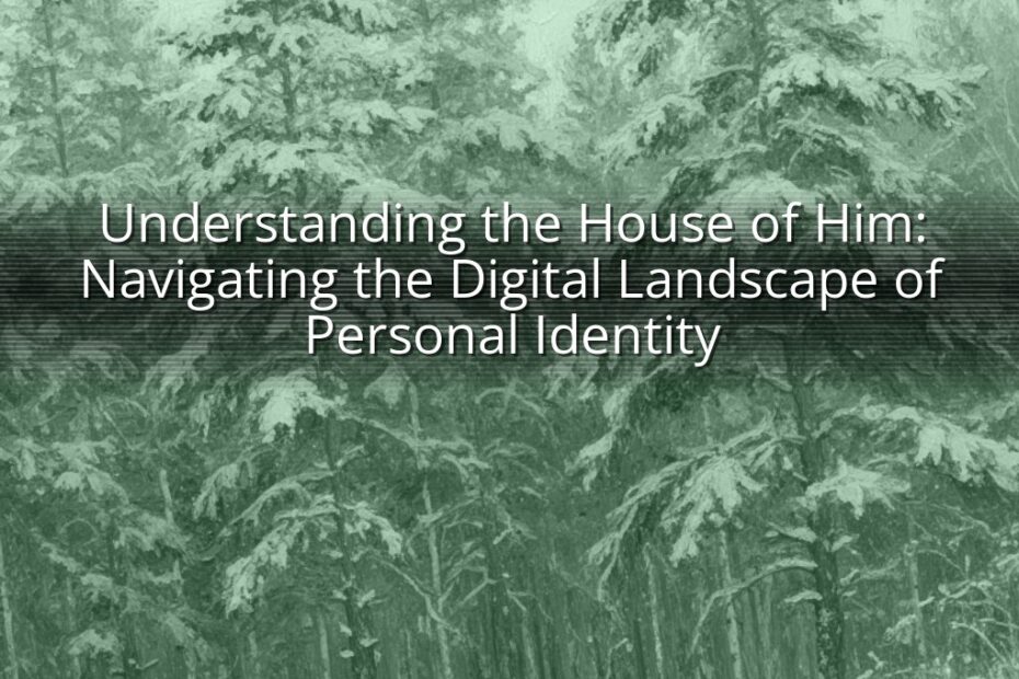 Understanding the House of Him: Navigating the Digital Landscape of Personal Identity