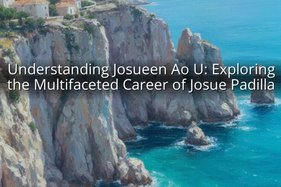 Understanding Josueen Ao U: Exploring the Multifaceted Career of Josue Padilla