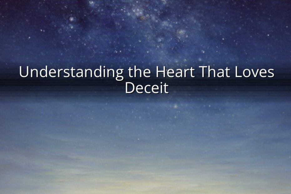 Understanding the Heart That Loves Deceit