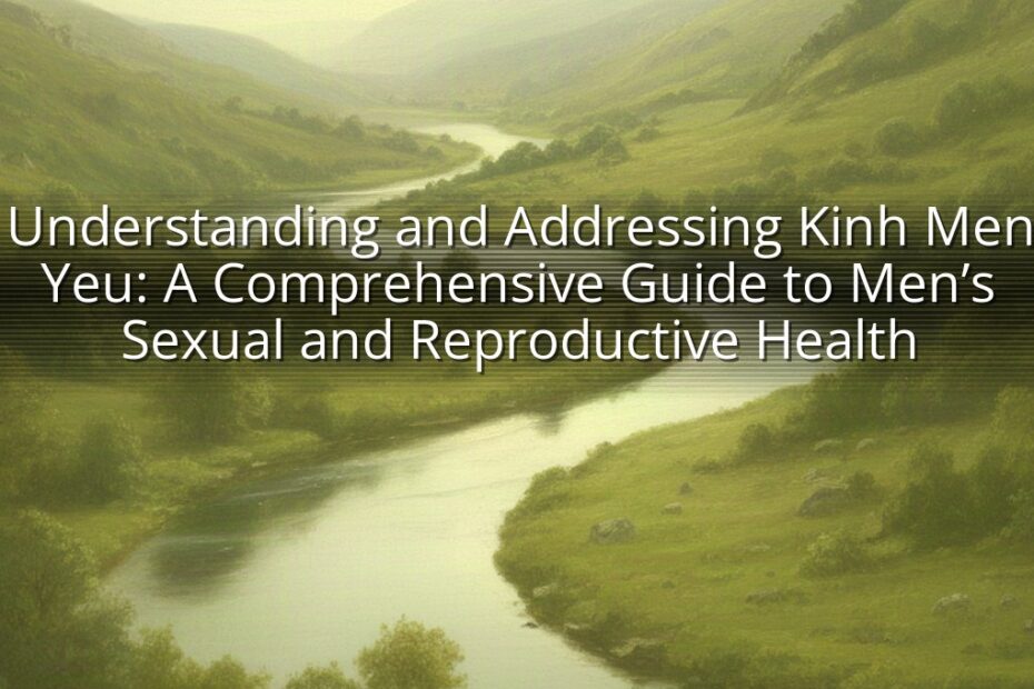 Understanding and Addressing Kinh Men Yeu: A Comprehensive Guide to Men’s Sexual and Reproductive Health