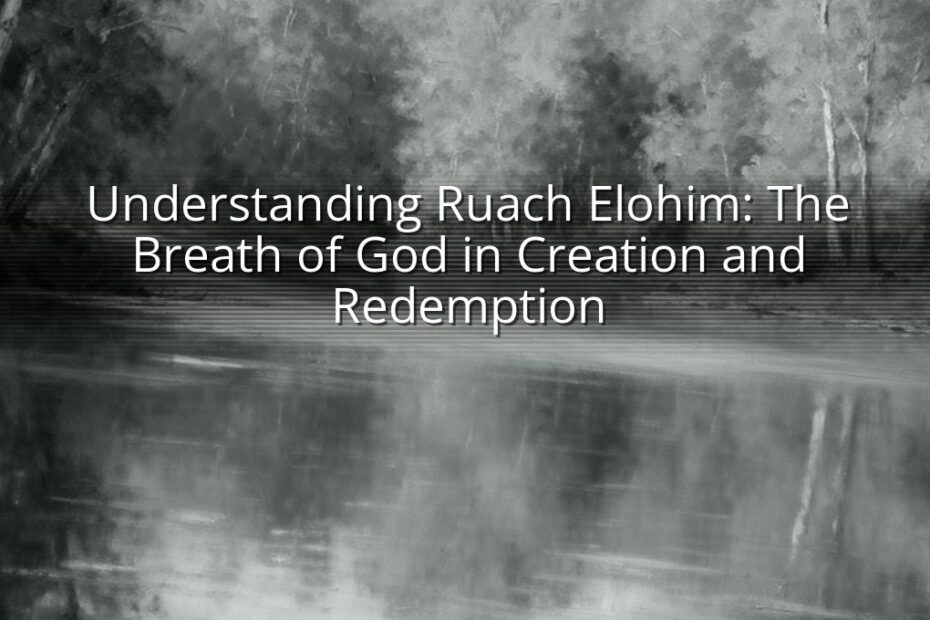 Understanding Ruach Elohim: The Breath of God in Creation and Redemption