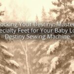 Unlocking Your Destiny: Mastering Specialty Feet for Your Baby Lock Destiny Sewing Machine Unlocking Your Destiny: Mastering Specialty Feet for Your Baby Lock Destiny Sewing Machine
