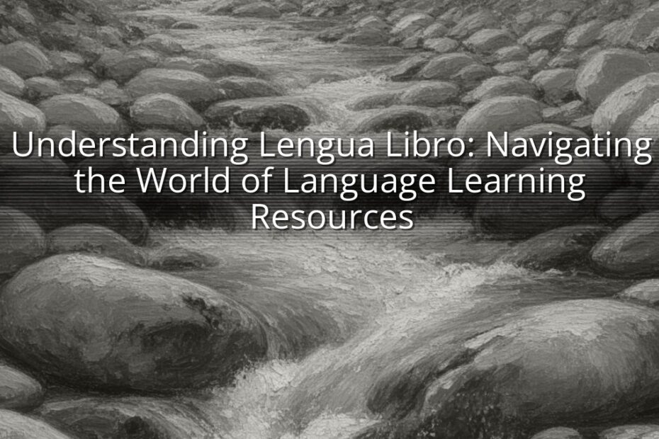 Understanding Lengua Libro: Navigating the World of Language Learning Resources