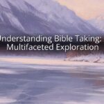 Understanding Bible Taking: A Multifaceted Exploration