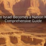 When Israel Becomes a Nation KJV: A Comprehensive Guide