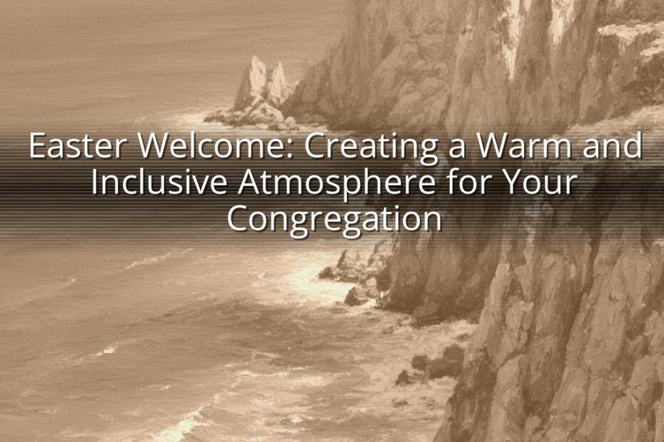 Easter Welcome: Creating a Warm and Inclusive Atmosphere for Your Congregation