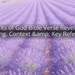 7 Spirits of God Bible Verse Revelation: Meaning, Context & Key References