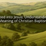 Baptized into Jesus: Understanding the Meaning of Christian Baptism Baptized into Jesus: Understanding the Meaning of Christian Baptism