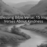 Be a Blessing Bible Verse: 15 Inspiring Verses About Kindness