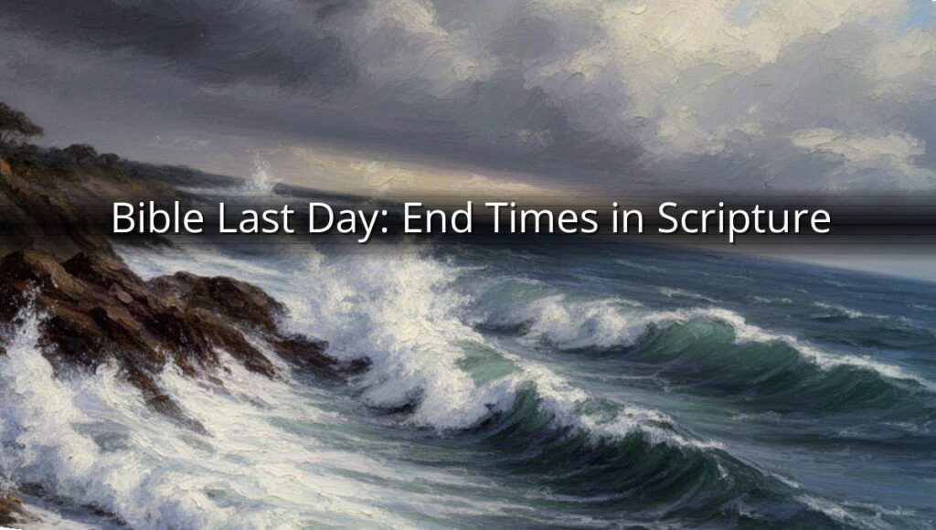 Bible Last Day: End Times in Scripture