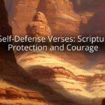 Bible Self-Defense Verses: Scriptures for Protection and Courage