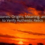 Bible Stones: Origins, Meaning, and How to Verify Authentic Relics
