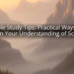 Bible Study Tips: Practical Ways to Deepen Your Understanding of Scripture