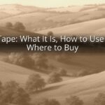 Bible Tape: What It Is, How to Use It, and Where to Buy Bible Tape: What It Is, How to Use It, and Where to Buy